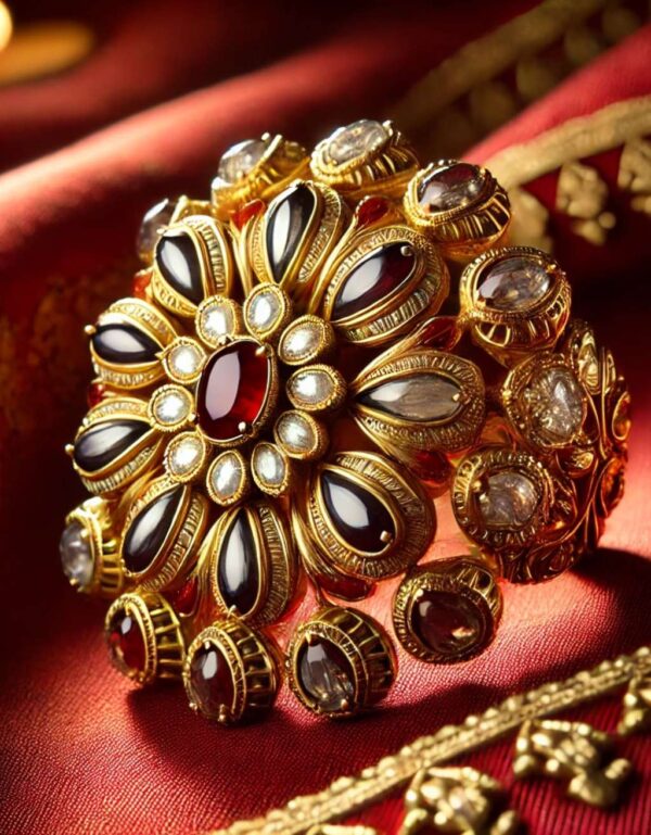 Kundan Royal Statement Ring